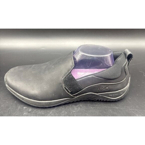 Women’s Ryka Echo Slip On Black Fabric Rubber Casual Comfort Shoe Sz 11 - Picture 6 of 13